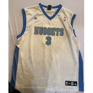 Adidas Allen Iverson‎ Nuggets #3 NBA Jersey Throwback XXL |S1